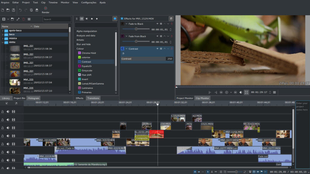 video editing software for mac free trial