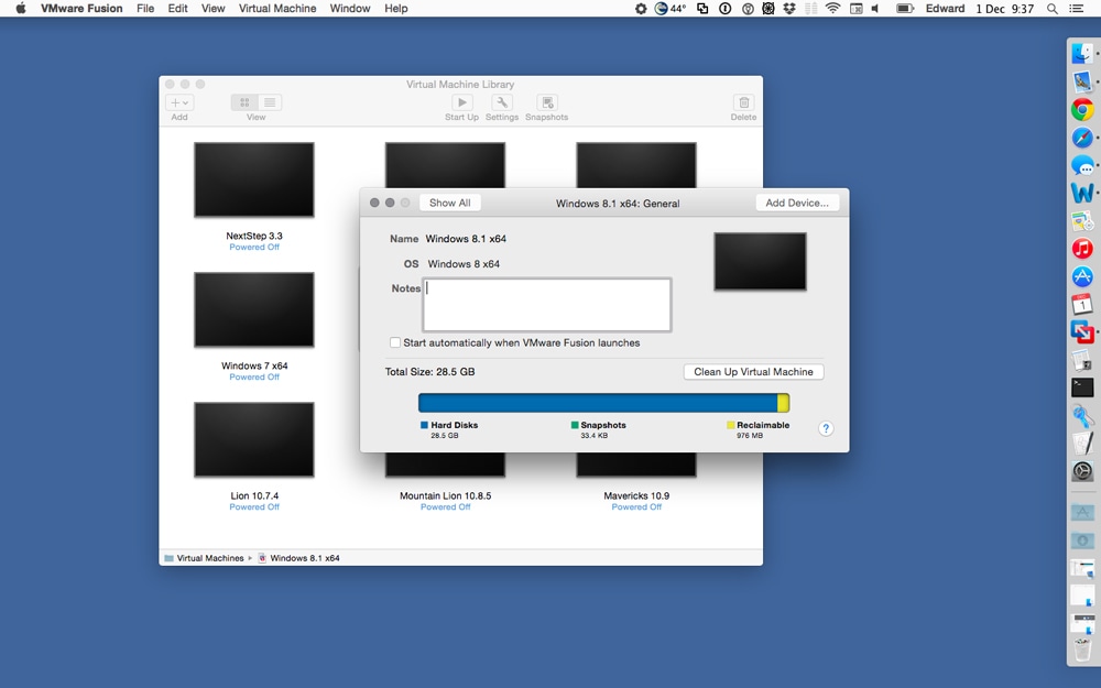 vmware windows emulator for mac